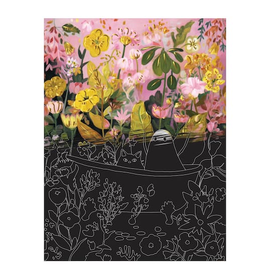 Brea Reese® 9" x 12" Meadow Ghosts Scratch Art Paper Pad